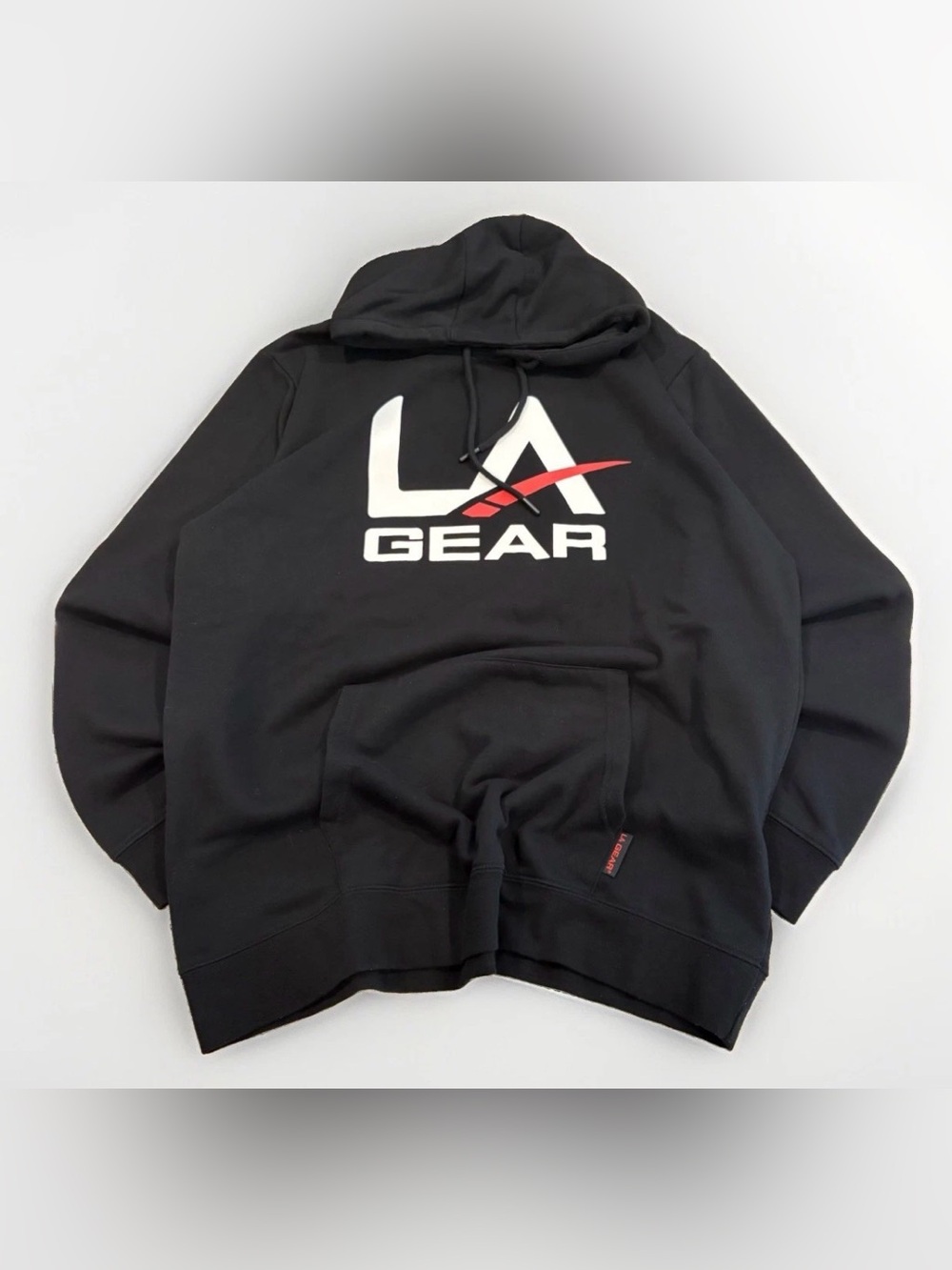 L.A. Gear Hoodie Classic Vintage Logo Sweatshirt Size 3XL Soft Retro Athleisure